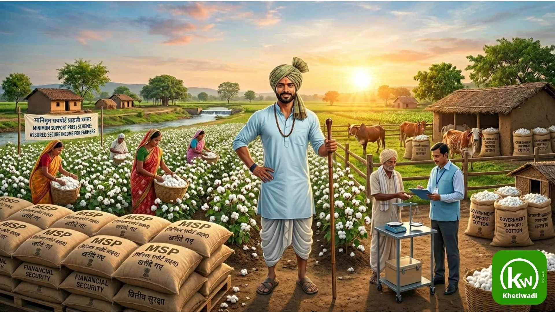 Government Approves Rs 1718 Crore Cotton MSP Scheme to Support Farmers