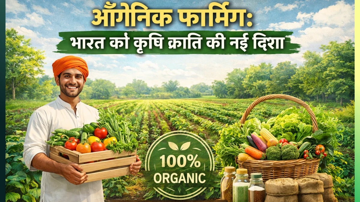 ऑर्गेनिक फार्मिंग: भारत की कृषि क्रांति की नई दिशा